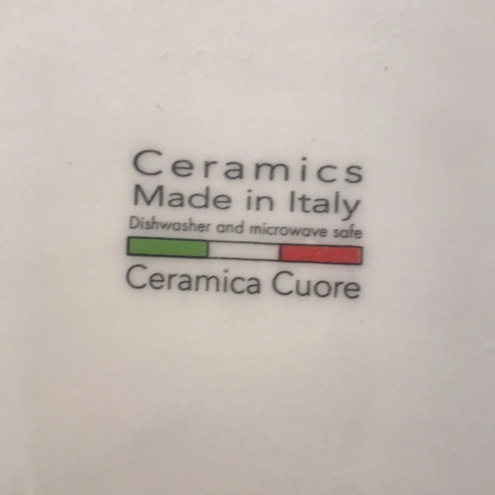 Ceramics Cuore Made in Italy Formaggi 9